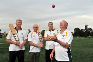 Veteran cricketers in for a long innings