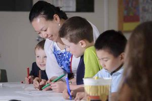 ‘Ni hao’ for knee-high students