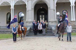 Horsing around at school for a cause