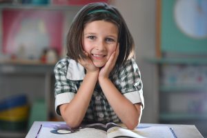 Little girl with a big heart