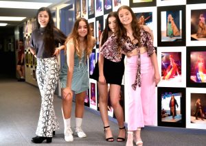 Showing off their talent