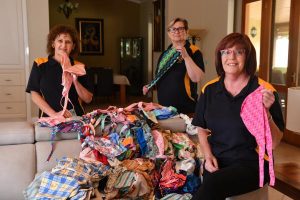 Rotary scrubs up well