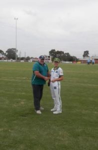 Hourigan makes history