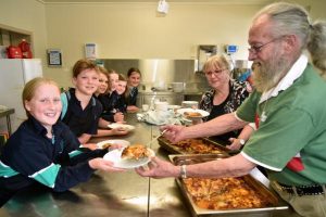 Community feeds it forward