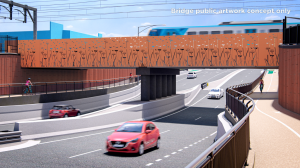 Crossing works ramp up