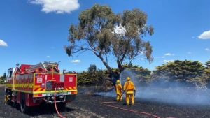 CFA region commander commends quick response to Clarkefield grassfire