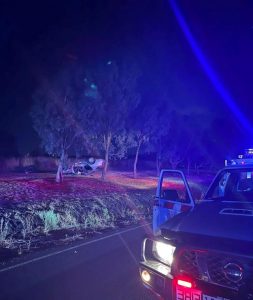 Man rescued from rollover in Bulla