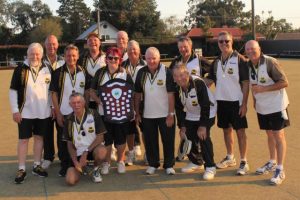 Back-to-back flags for Lancefield