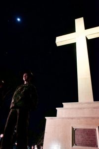 Honouring veterans at Mount Macedon on Anzac Day