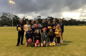 Hawks girls on the up