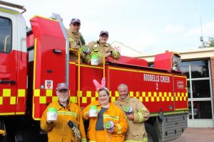 A blossoming Good Friday Appeal with Riddells Creek fire brigade