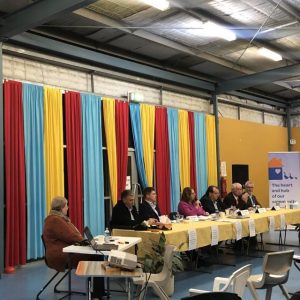 Candidates on display at McEwen forum