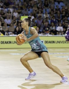 Sunbury sign netball gun