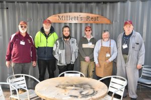 Men’s shed unveils ’Millet’s Rest’
