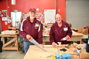 Send him down to the shed