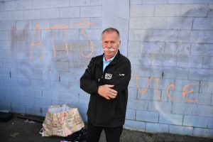 Council candidate condemns vandals