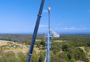 NBN tower works underway