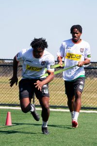 Showing the colours of the west