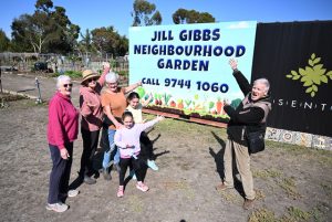 New garden sign celebrated