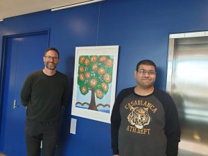 Optimistic exhibition for the times