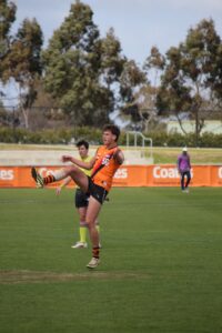 Woodend community gets behind AFL hopeful