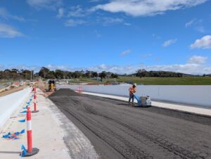 Bridge on home stretch