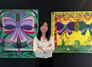 Reflecting on memories through painting