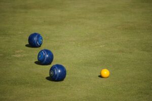 Plenty of bowls despite the rain