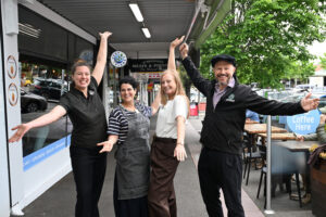 Festive shopping in Sunbury