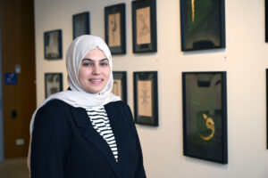 Whirling waters of ebru