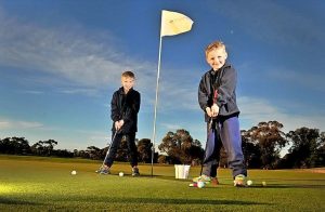 Free golf clubs for keen juniors