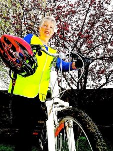 Never too old to get on ya bike