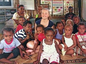 Woodend student apires to be an aid worker