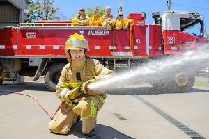 Residents get fire ready with the Malmsbury brigade