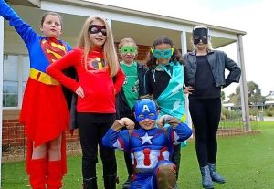 Goonawarra Primary’s fundraising superheroes