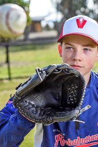 Joel Prpic steps up to the plate for his state
