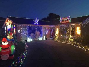Gisborne Christmas light display