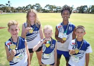 Sunbury Little Aths athletes go for gold