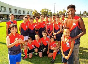 Footy’s all-in embrace