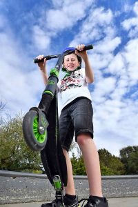 Free scooter event at Lancefield Skate Park