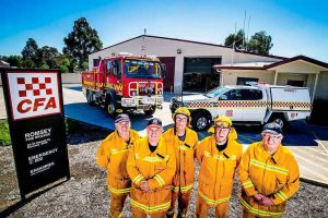 Romsey CFA celebrates upgrades