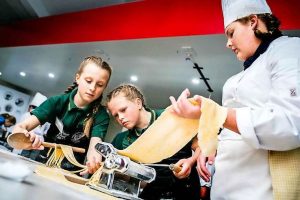 Cooking masterclass for budding chefs at Sacred Heart College