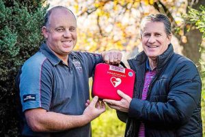 MFB donates defib to New Gisborne Primary School