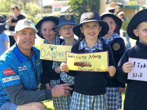 Daniher rallies for a cure