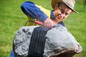 Art and vines ready to collide