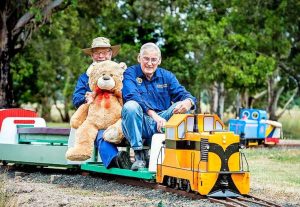 All aboard mini trains