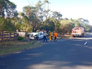 Driver ‘lucky to be alive’