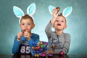 All ears for a choc drop