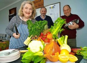 Master chef heads to the shed