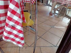 Thieves strike stores